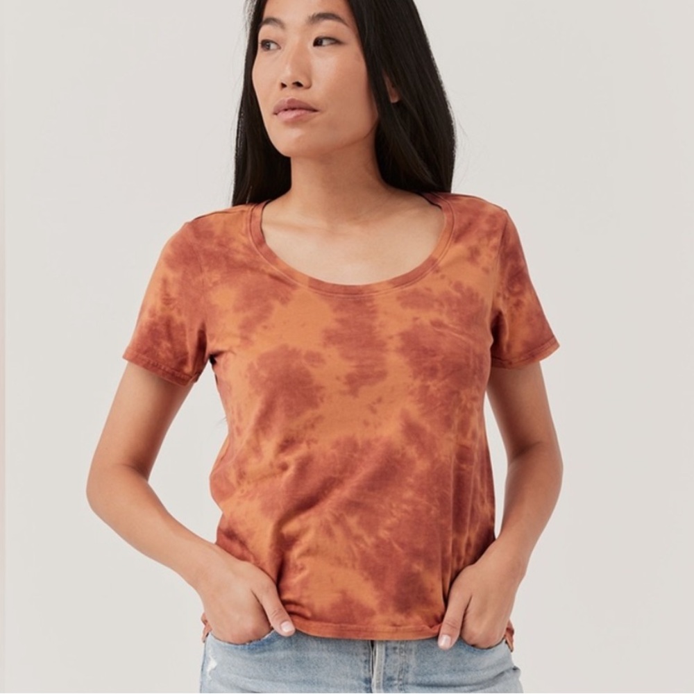 Pact organic cotton tie dye tee